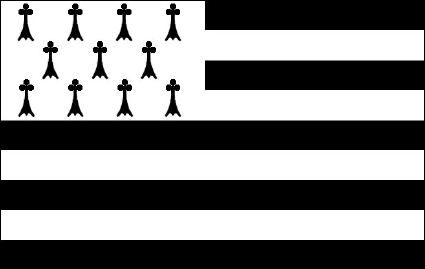 Gwenn ha Du, Flagge der Bretagne