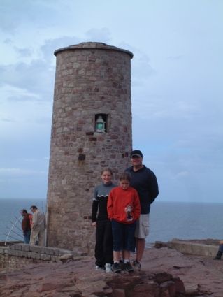Der alte Leuchtturm von Cap Frehel