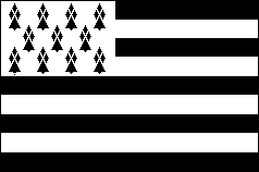 Flagge der Bretagne